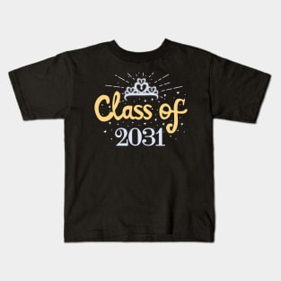 Class of 2031 Grow With Me Kids T-Shirt